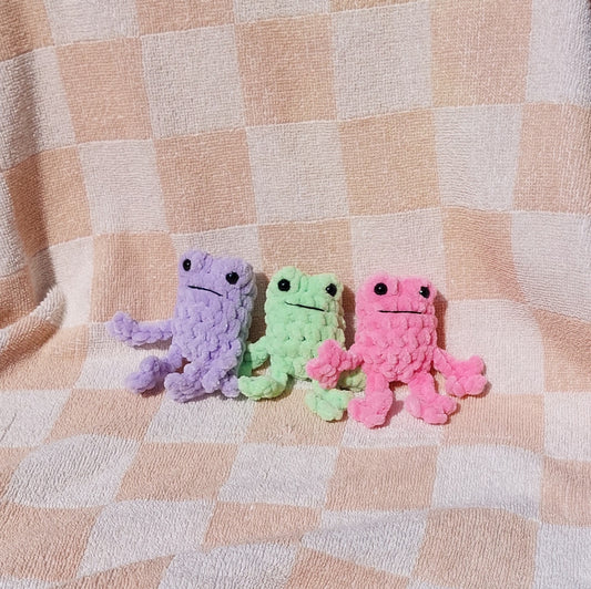 Crochet Baby Leggy Frogs