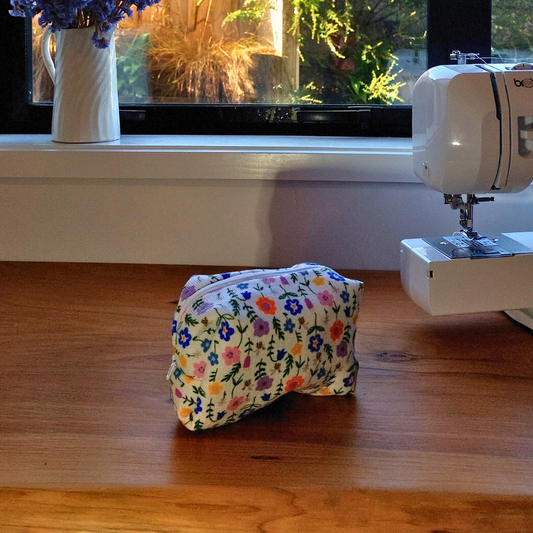 Makeup Bags - Flower Field
